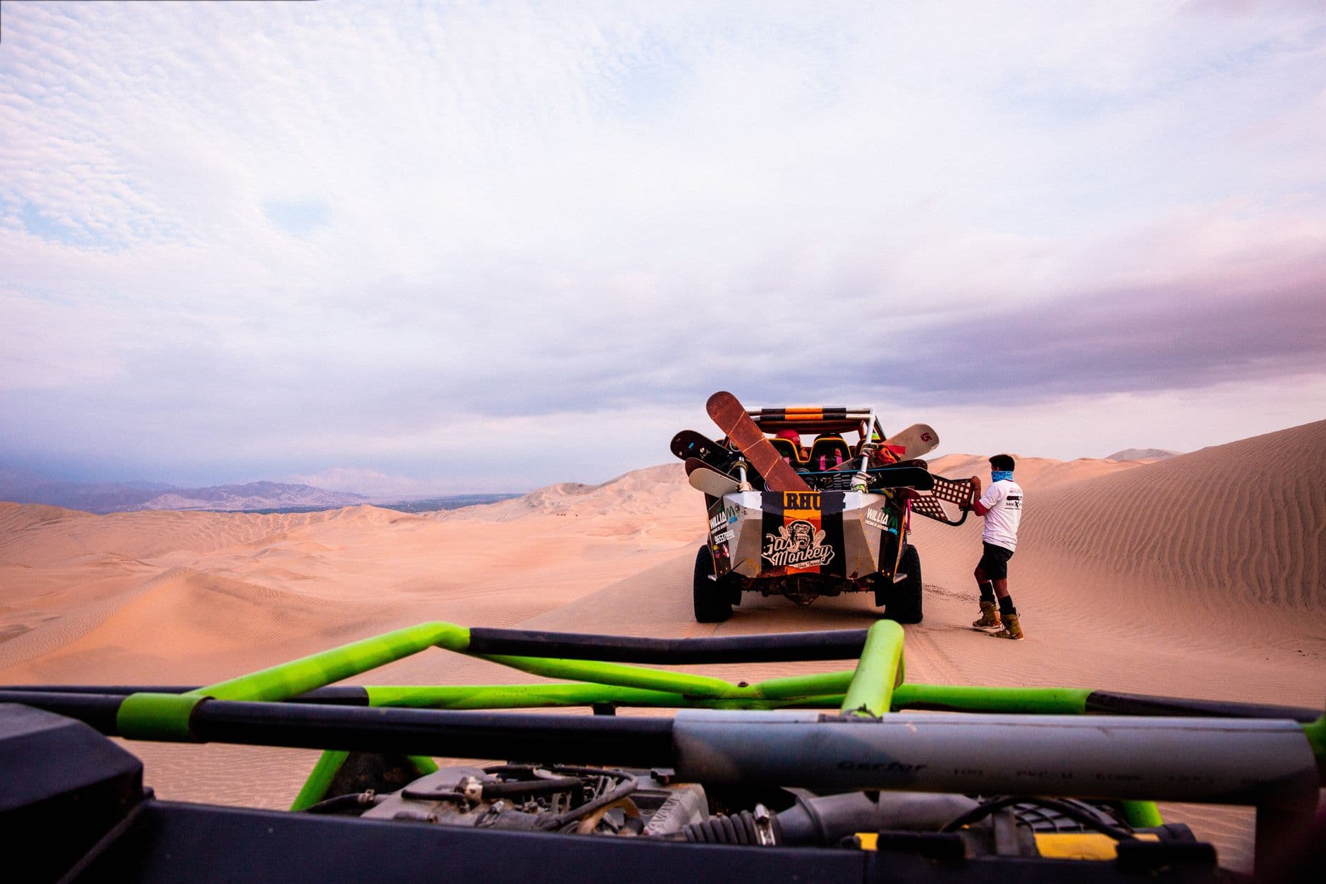 Dunas del desierto de Ica